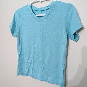 NWOT Kyte Baby Robin Blue Bamboo V-neck Top size 3T